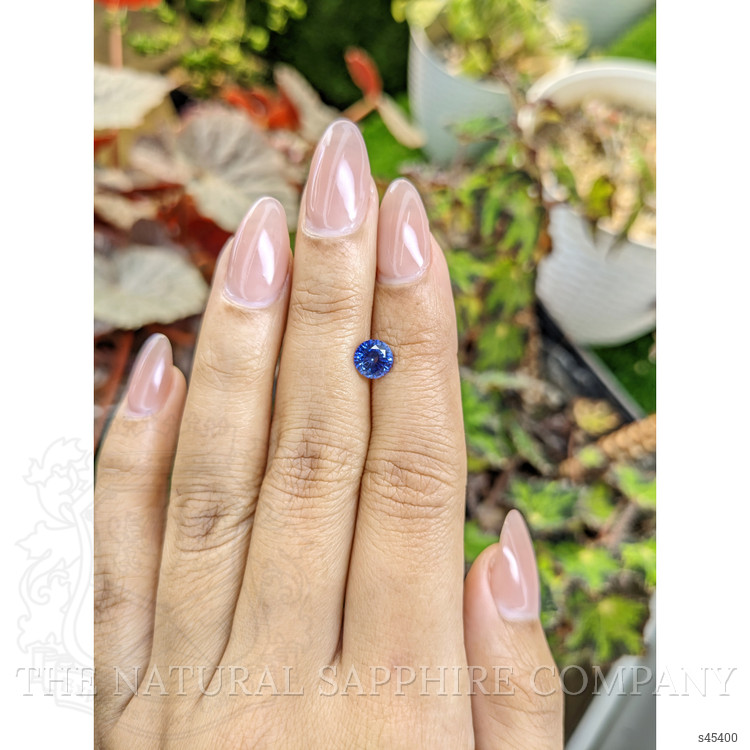 1.21 Ct. Blue Sapphire from Ceylon (Sri Lanka)