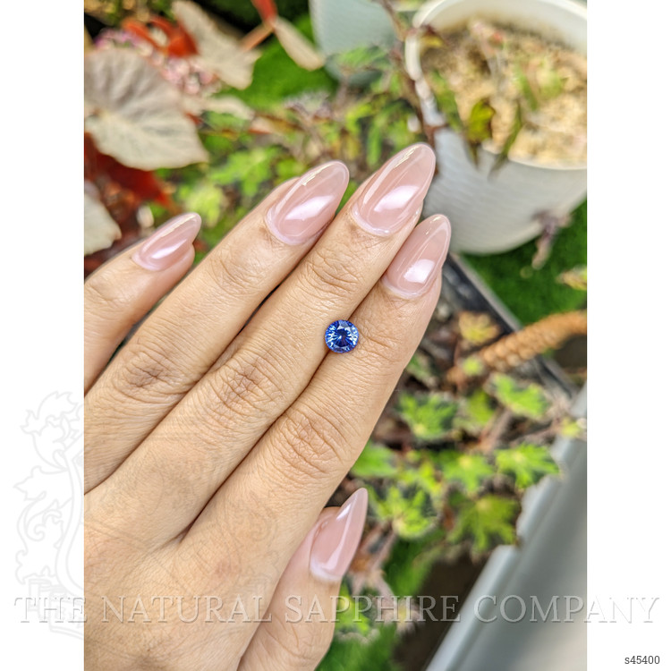 1.21 Ct. Blue Sapphire from Ceylon (Sri Lanka)
