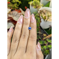 1.13 Ct. Blue Sapphire from Ceylon (Sri Lanka) Life Style