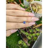 1.13 Ct. Blue Sapphire from Ceylon (Sri Lanka) Life Style