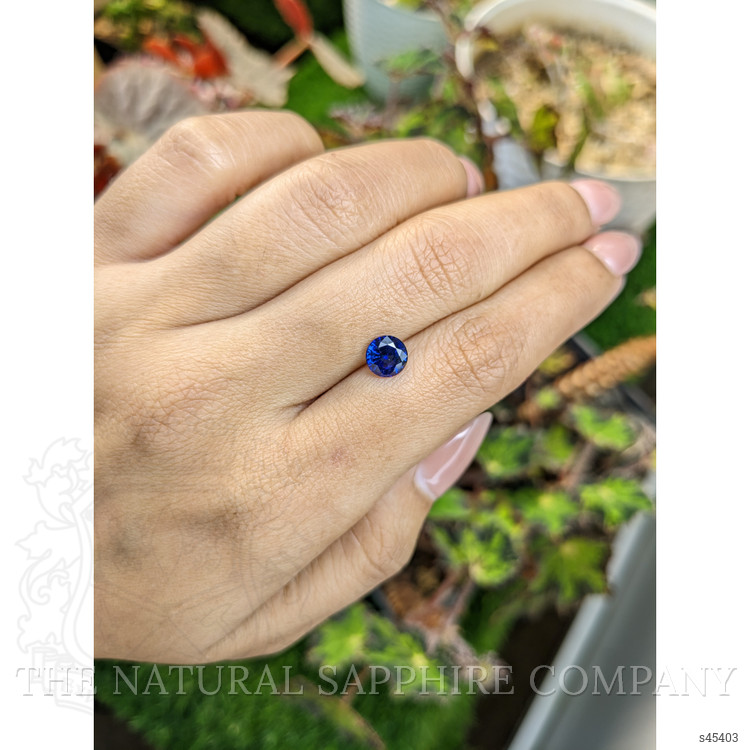 1.27 Ct. Blue Sapphire from Ceylon (Sri Lanka)