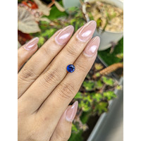 1.27 Ct. Blue Sapphire from Ceylon (Sri Lanka) Life Style