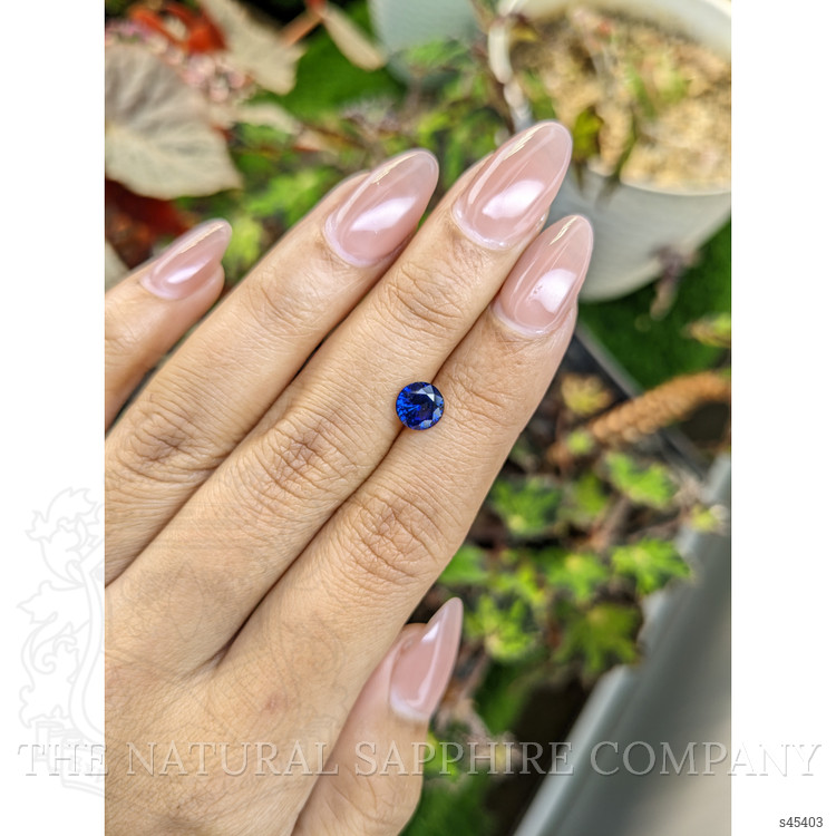 1.27 Ct. Blue Sapphire from Ceylon (Sri Lanka)