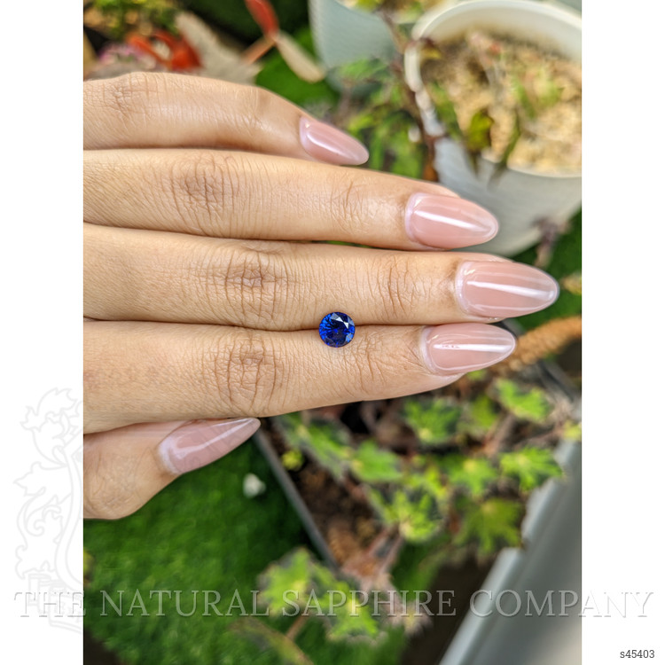 1.27 Ct. Blue Sapphire from Ceylon (Sri Lanka)