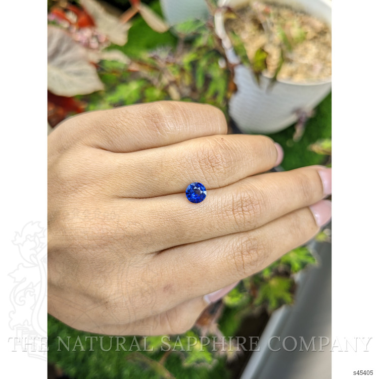 1.01 Ct. Blue Sapphire from Ceylon (Sri Lanka)