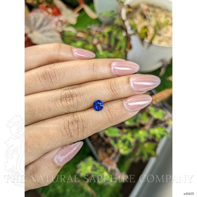 1.01 Ct. Blue Sapphire from Ceylon (Sri Lanka)
