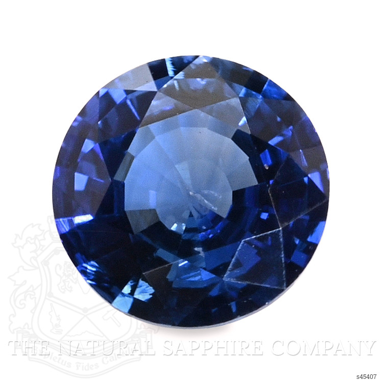 0.90 Ct. Blue Sapphire from Ceylon (Sri Lanka)