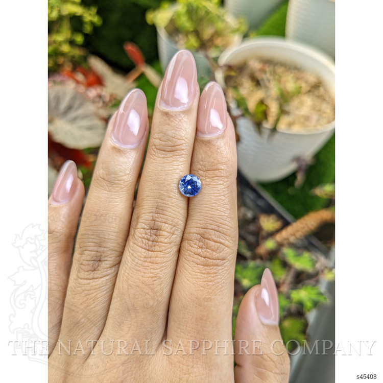 1.27 Ct. Blue Sapphire from Ceylon (Sri Lanka)
