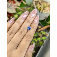 1.27 Ct. Blue Sapphire from Ceylon (Sri Lanka) Life Style