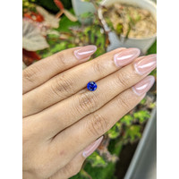 1.22 Ct. Blue Sapphire from Ceylon (Sri Lanka) Life Style
