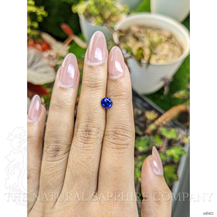 1.22 Ct. Blue Sapphire from Ceylon (Sri Lanka)