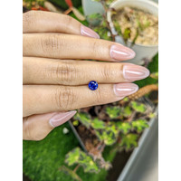 1.22 Ct. Blue Sapphire from Ceylon (Sri Lanka) Life Style