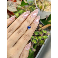 0.90 Ct. Blue Sapphire from Ceylon (Sri Lanka) Life Style