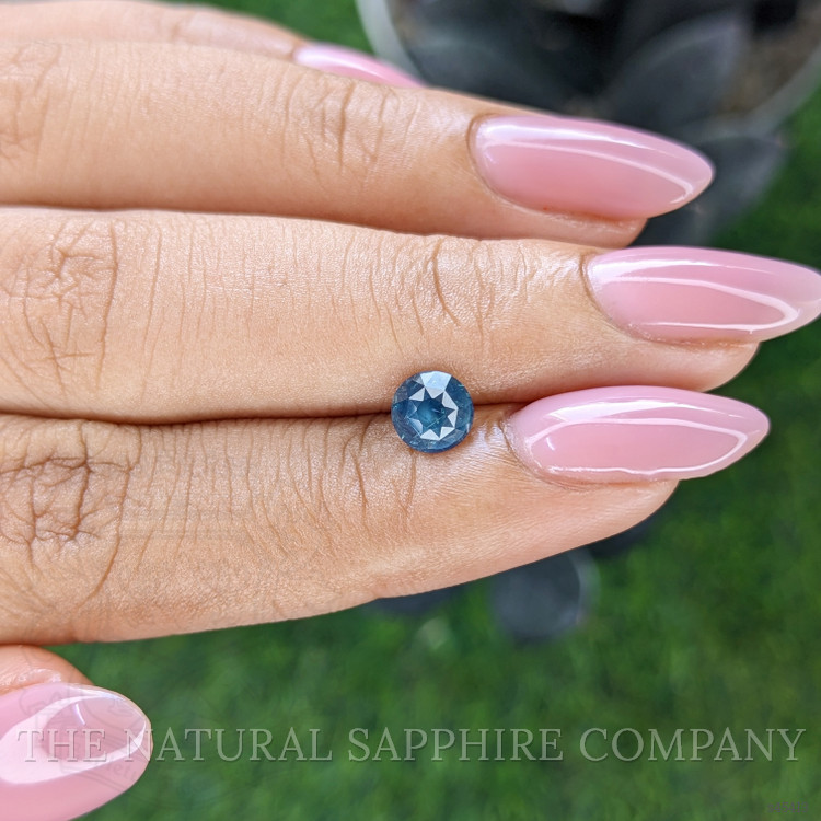 1.00 Ct. Greenish Blue Sapphire from Madagascar