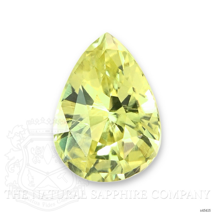 0.99 Ct. Greenish Yellow Sapphire from Madagascar