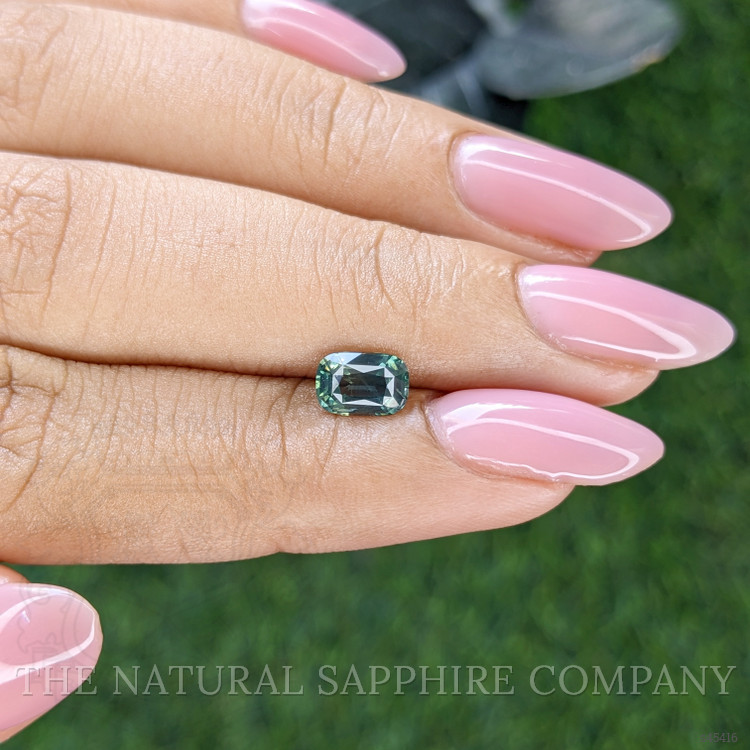 1.03 Ct. Bluish Green Sapphire from Madagascar