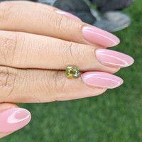 1.01 Ct. Bi Color / Parti Sapphire from Madagascar Life Style