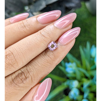 1.09 Ct. Pinkish Purple Sapphire from Ceylon (Sri Lanka) Life Style