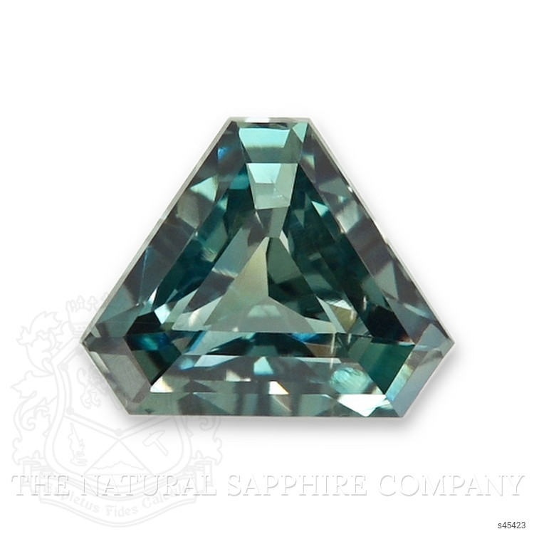 1.00 Ct. Bluish Green Sapphire from Ceylon (Sri Lanka)