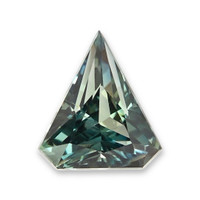 1.39 Ct. Bluish Green Sapphire from Ceylon (Sri Lanka) Video