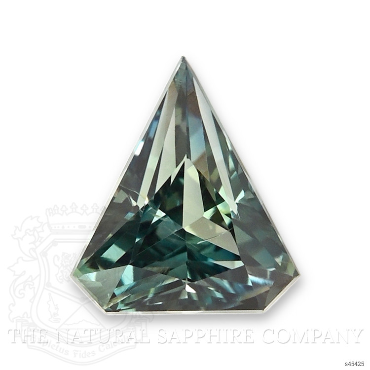1.39 Ct. Bluish Green Sapphire from Ceylon (Sri Lanka)
