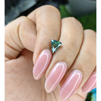 1.39 Ct. Bluish Green Sapphire from Ceylon (Sri Lanka) Life Style