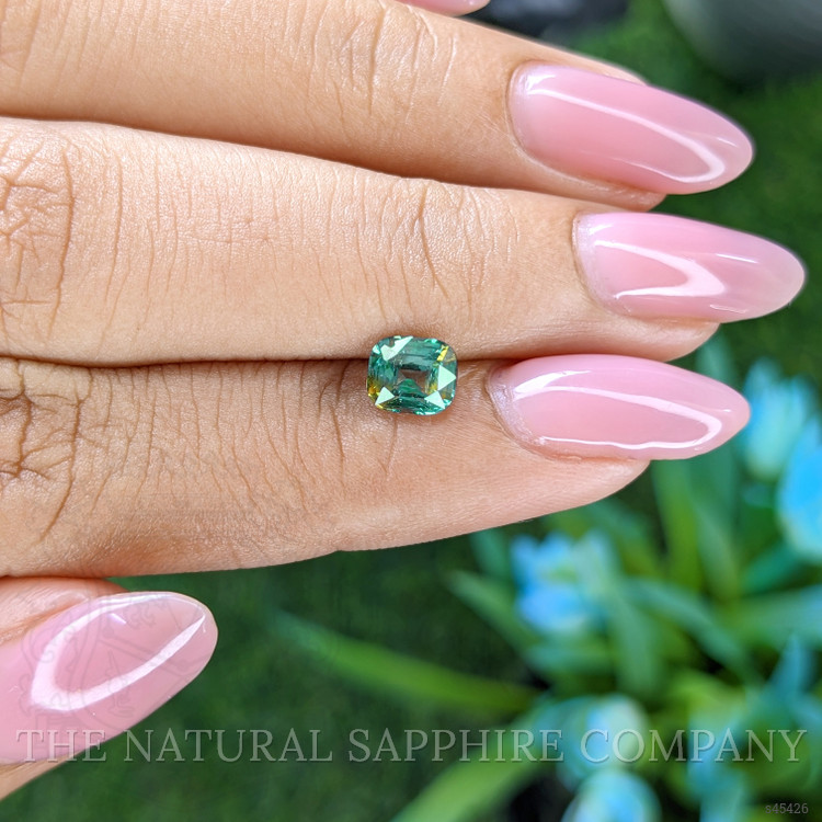 0.99 Ct. Bi Color / Parti Sapphire from Ceylon (Sri Lanka)