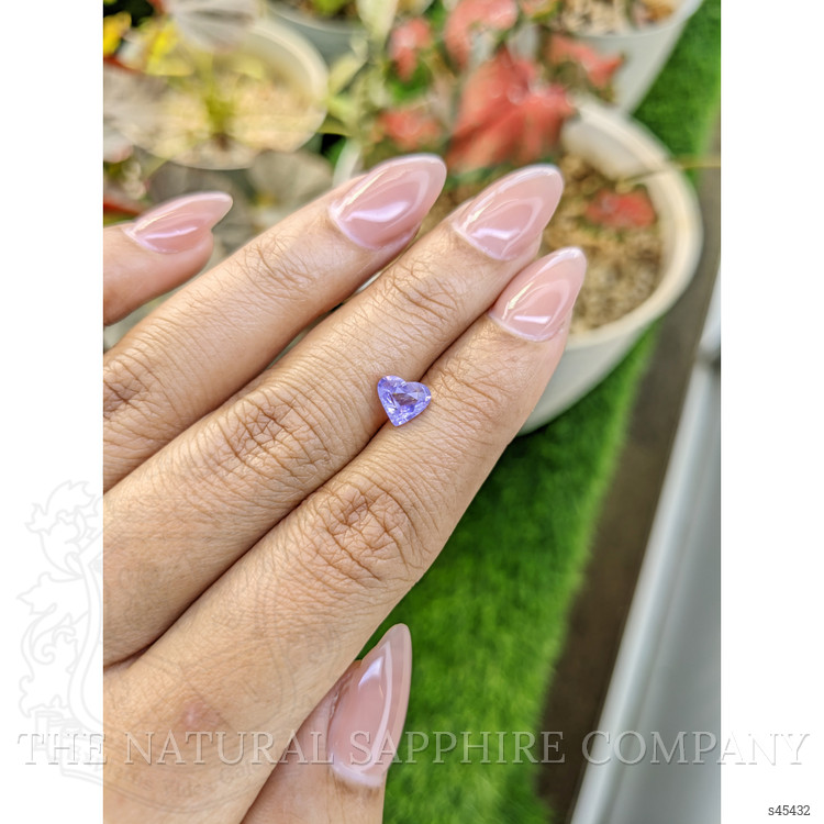 1.08 Ct. Purple Sapphire from Ceylon (Sri Lanka)