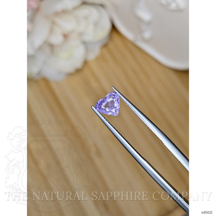 1.08 Ct. Purple Sapphire from Ceylon (Sri Lanka)