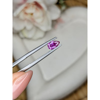 0.58 Ct. Purplish Pink Sapphire from Ceylon (Sri Lanka) Life Style