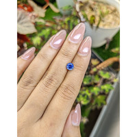 1.12 Ct. Blue Sapphire from Ceylon (Sri Lanka) Life Style