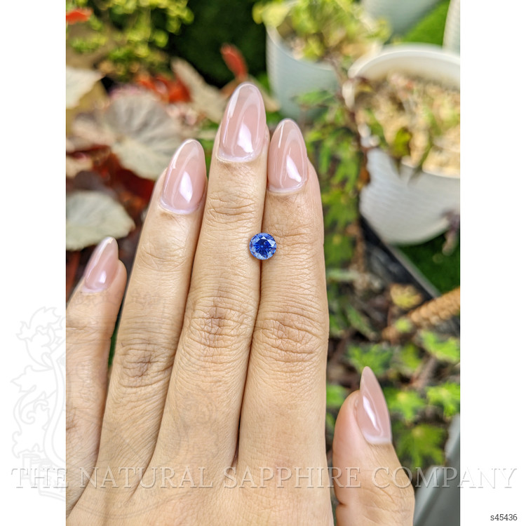 1.12 Ct. Blue Sapphire from Ceylon (Sri Lanka)
