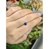 1.00 Ct. Blue Sapphire from Ceylon (Sri Lanka) Life Style