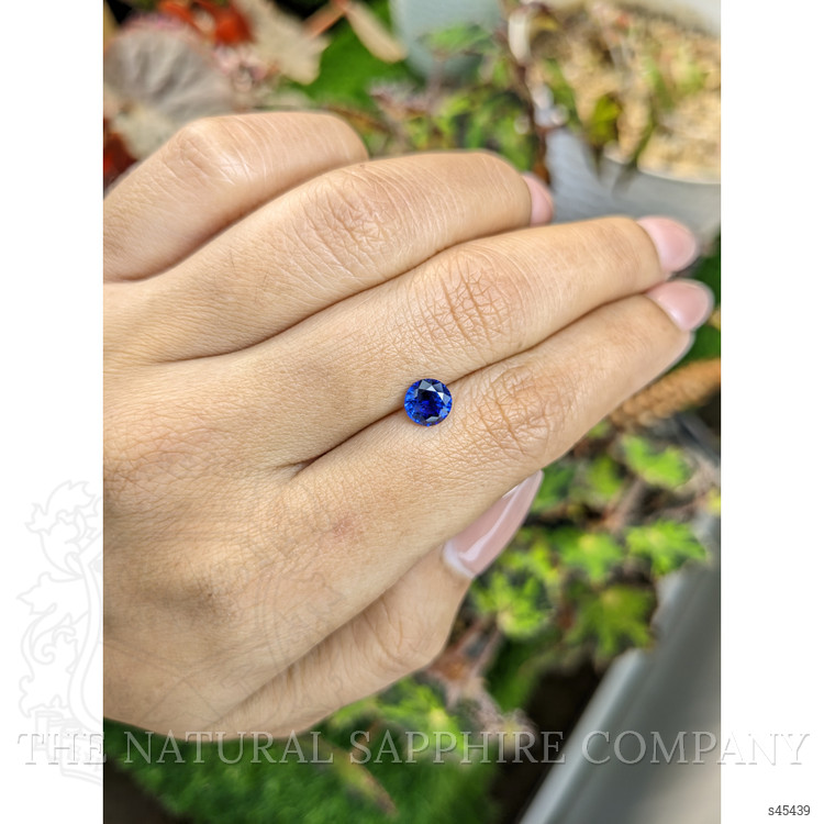 1.00 Ct. Blue Sapphire from Ceylon (Sri Lanka)