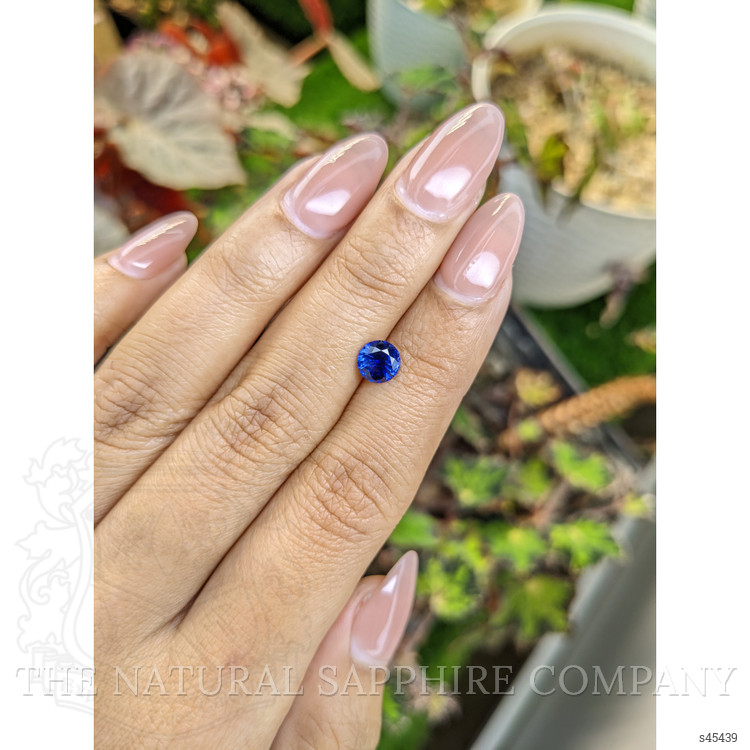 1.00 Ct. Blue Sapphire from Ceylon (Sri Lanka)
