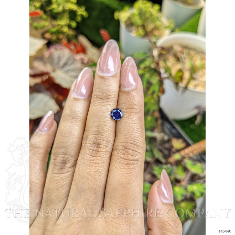 1.10 Ct. Blue Sapphire from Ceylon (Sri Lanka)