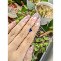 1.10 Ct. Blue Sapphire from Ceylon (Sri Lanka) Life Style