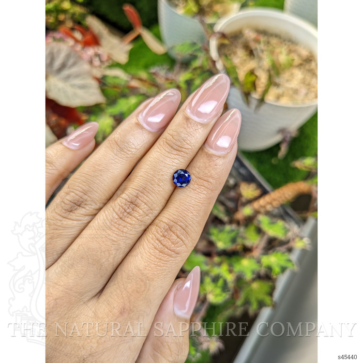 1.10 Ct. Blue Sapphire from Ceylon (Sri Lanka)