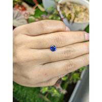 1.26 Ct. Blue Sapphire from Ceylon (Sri Lanka) Life Style