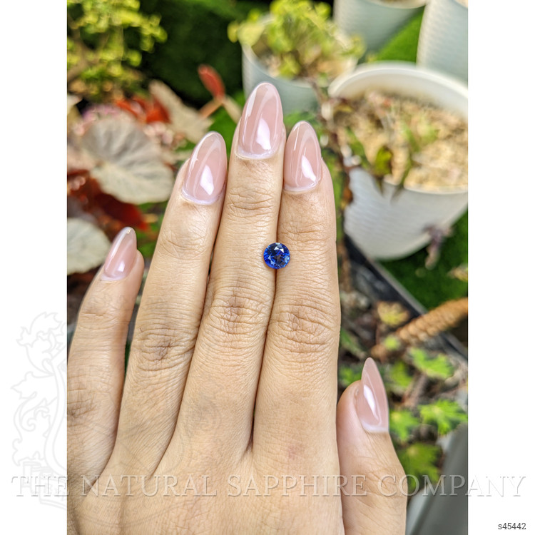 1.26 Ct. Blue Sapphire from Ceylon (Sri Lanka)