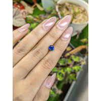 1.26 Ct. Blue Sapphire from Ceylon (Sri Lanka) Life Style