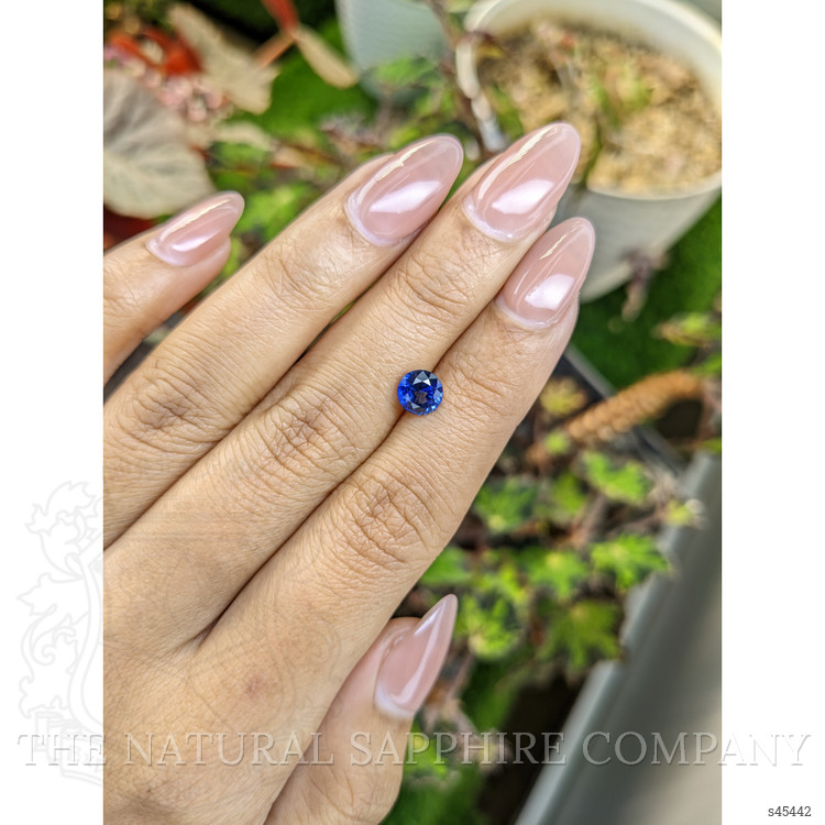 1.26 Ct. Blue Sapphire from Ceylon (Sri Lanka)