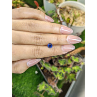 1.26 Ct. Blue Sapphire from Ceylon (Sri Lanka) Life Style