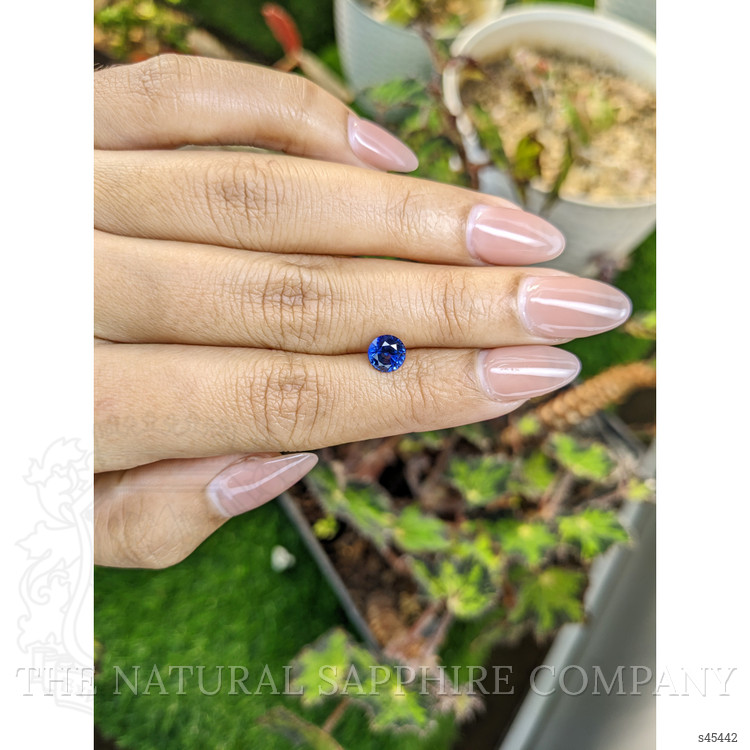 1.26 Ct. Blue Sapphire from Ceylon (Sri Lanka)