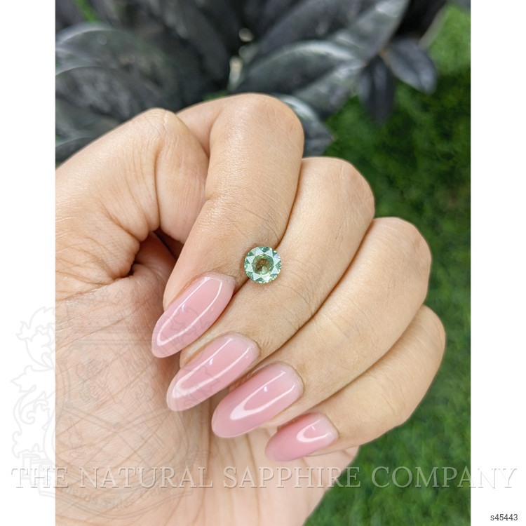 1.00 Ct. Yellowish Green Sapphire from Madagascar