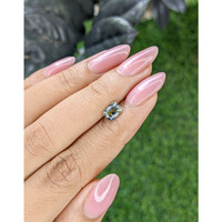 1.02 Ct. Bi Color / Parti Sapphire from Madagascar Life Style