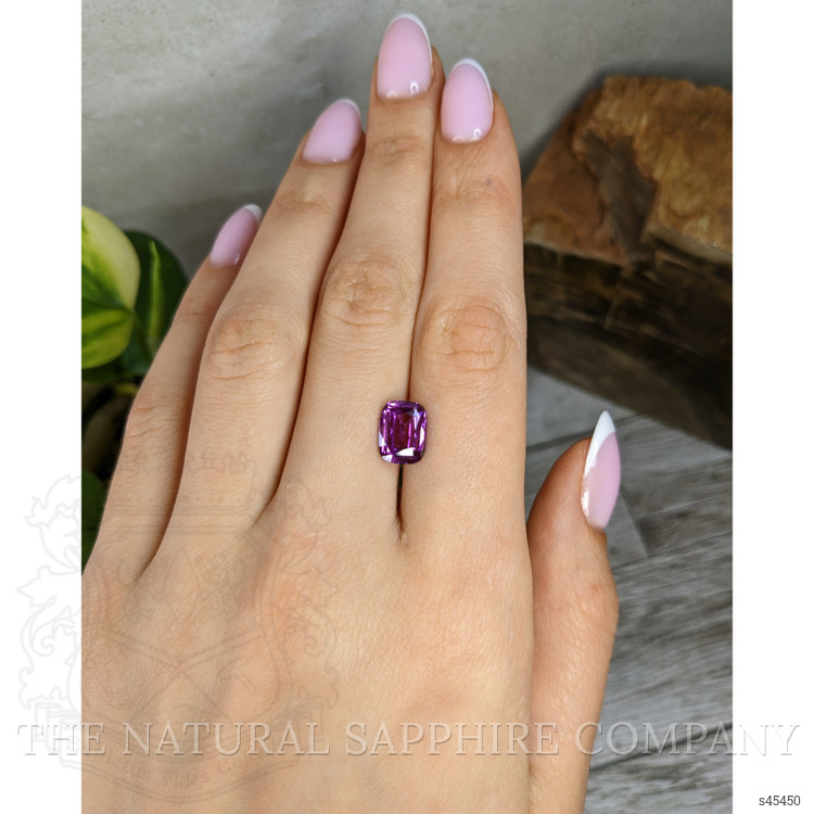 3.50 Ct. Pinkish Purple Sapphire from Madagascar