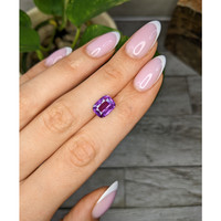 3.50 Ct. Pinkish Purple Sapphire from Madagascar Life Style