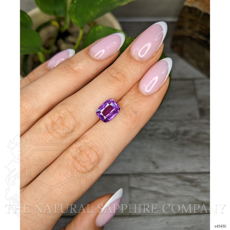 3.50 Ct. Pinkish Purple Sapphire from Madagascar