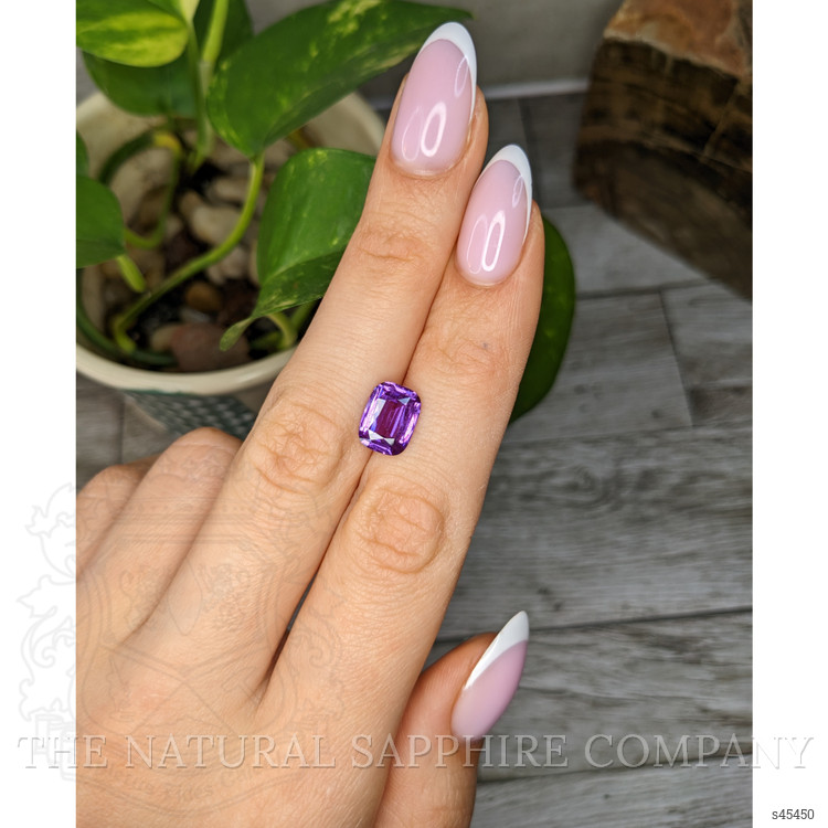 3.50 Ct. Pinkish Purple Sapphire from Madagascar